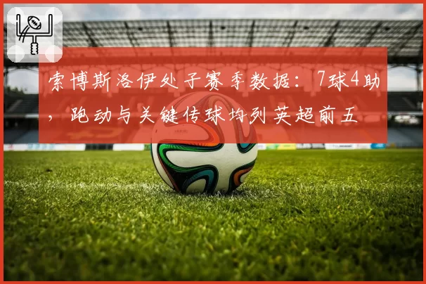索博斯洛伊处子赛季数据：7球4助，跑动与关键传球均列英超前五