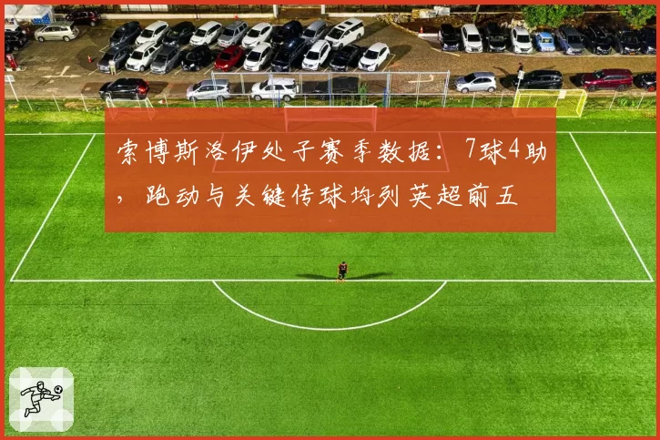 索博斯洛伊处子赛季数据：7球4助，跑动与关键传球均列英超前五